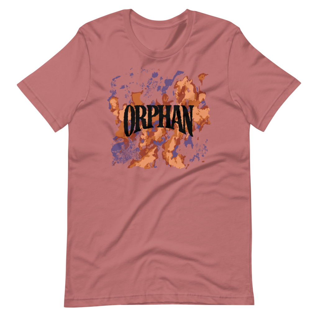 Nothing Lives Here Anymore Paint Splatter Mauve T-Shirt